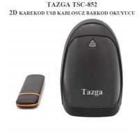 TAZGA TSC-852 2D KAREKOD USB KABLOSUZ BARKOD OKUYUCU 
